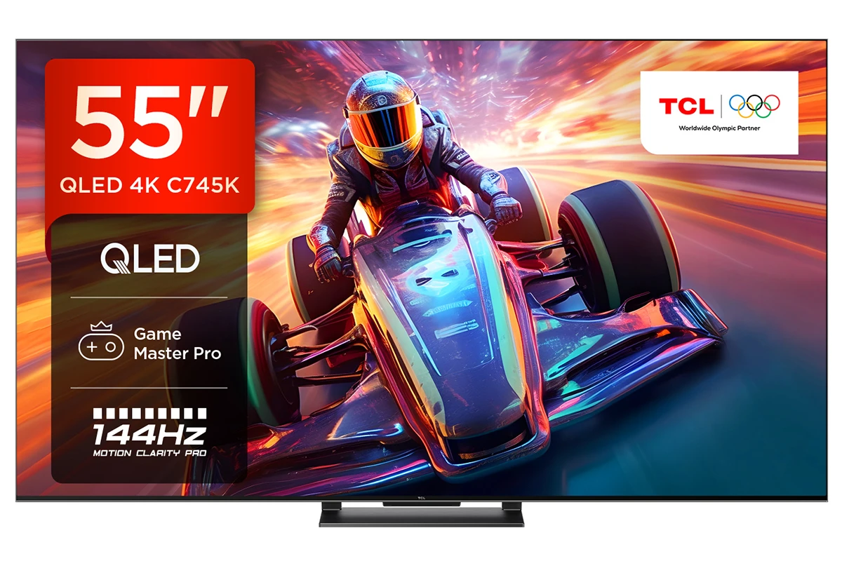 TCL 55" QLED 4K Ultra HD HDR Google Smart TV | 55C745K 3 TCL 55" QLED 4K Ultra HD HDR Google Smart TV | 55C745K