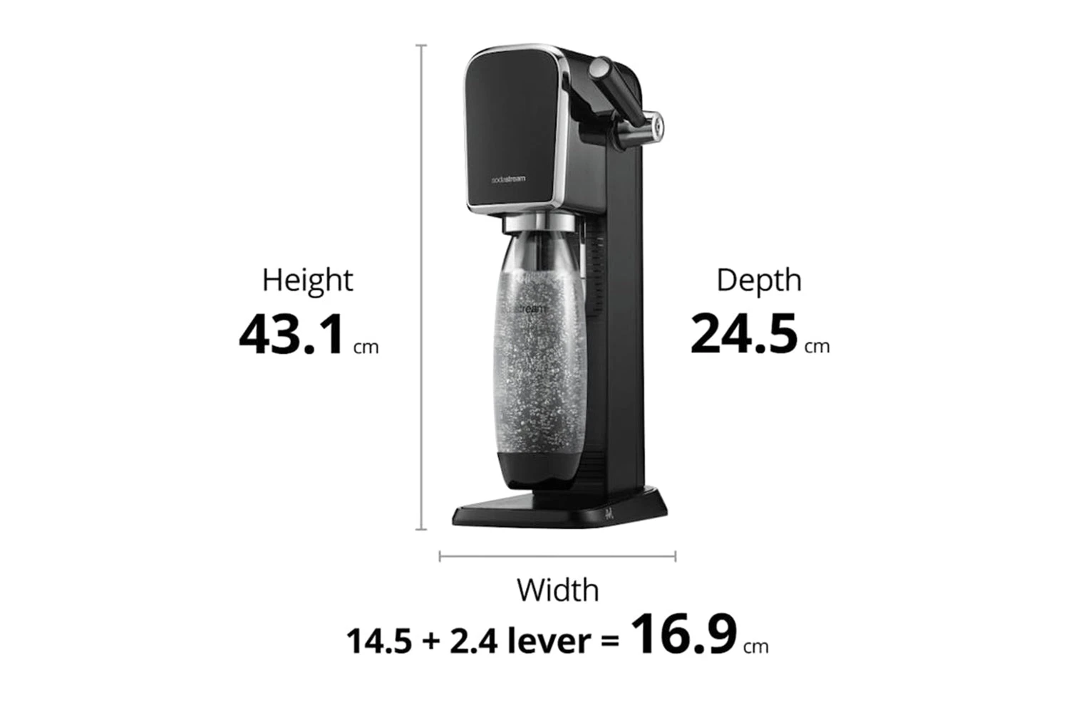 SodaStream Qc Art Sparkling Water Maker 6 SodaStream Qc Art Sparkling Water Maker - Image 4