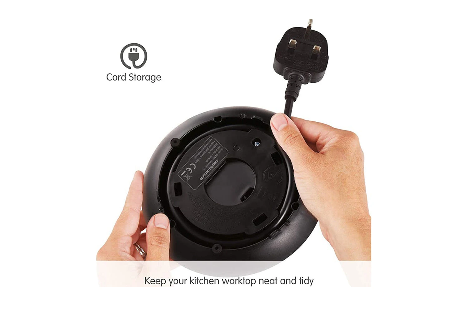 Morphy Richards 1.7L Equip Jug Kettle | 102785 | Red 13 Morphy Richards 1.7L Equip Jug Kettle | 102785 | Red - Image 11