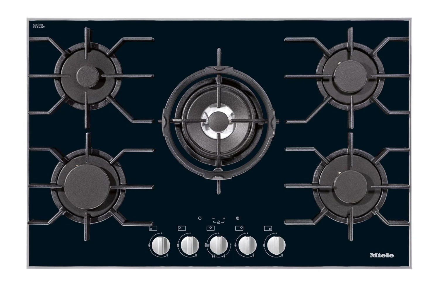 Miele KM 3034-1 Gas Hob, Stainless Steel | 10939800 3 Miele KM 3034-1 Gas Hob, Stainless Steel | 10939800