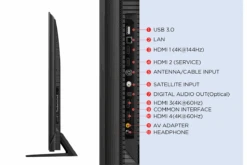 TCL C805K 55" 4K Ultra HDR Mini LED QLED Google TV | 55C805K -Home Appliances 11.C805K AMZ Richimage EU Connectivity 50 75 b544fa5c bb20 41c3 b8be 1d1b2e35da25