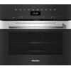 Miele H 7440 BM Compact Built-in Microwave Combination Oven, Clean Steel | 11093550 -Home Appliances 11093550 696ed9bb 0ae9 4ab3 9896 b4f8bc66ed13