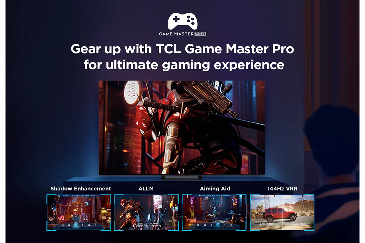 TCL 55" QLED 4K Ultra HD HDR Google Smart TV | 55C745K 14 TCL 55" QLED 4K Ultra HD HDR Google Smart TV | 55C745K - Image 12