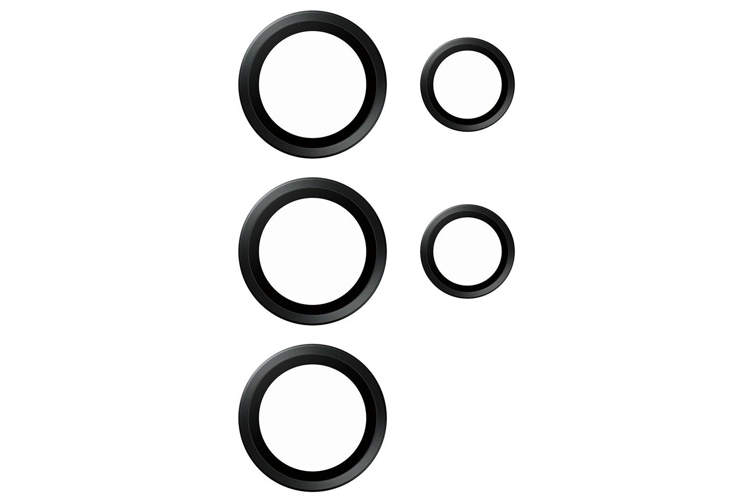 PanzerGlass Hoops Samsung Galaxy S24 Ultra Camera Lens Protector | Black 3 PanzerGlass Hoops Samsung Galaxy S24 Ultra Camera Lens Protector | Black