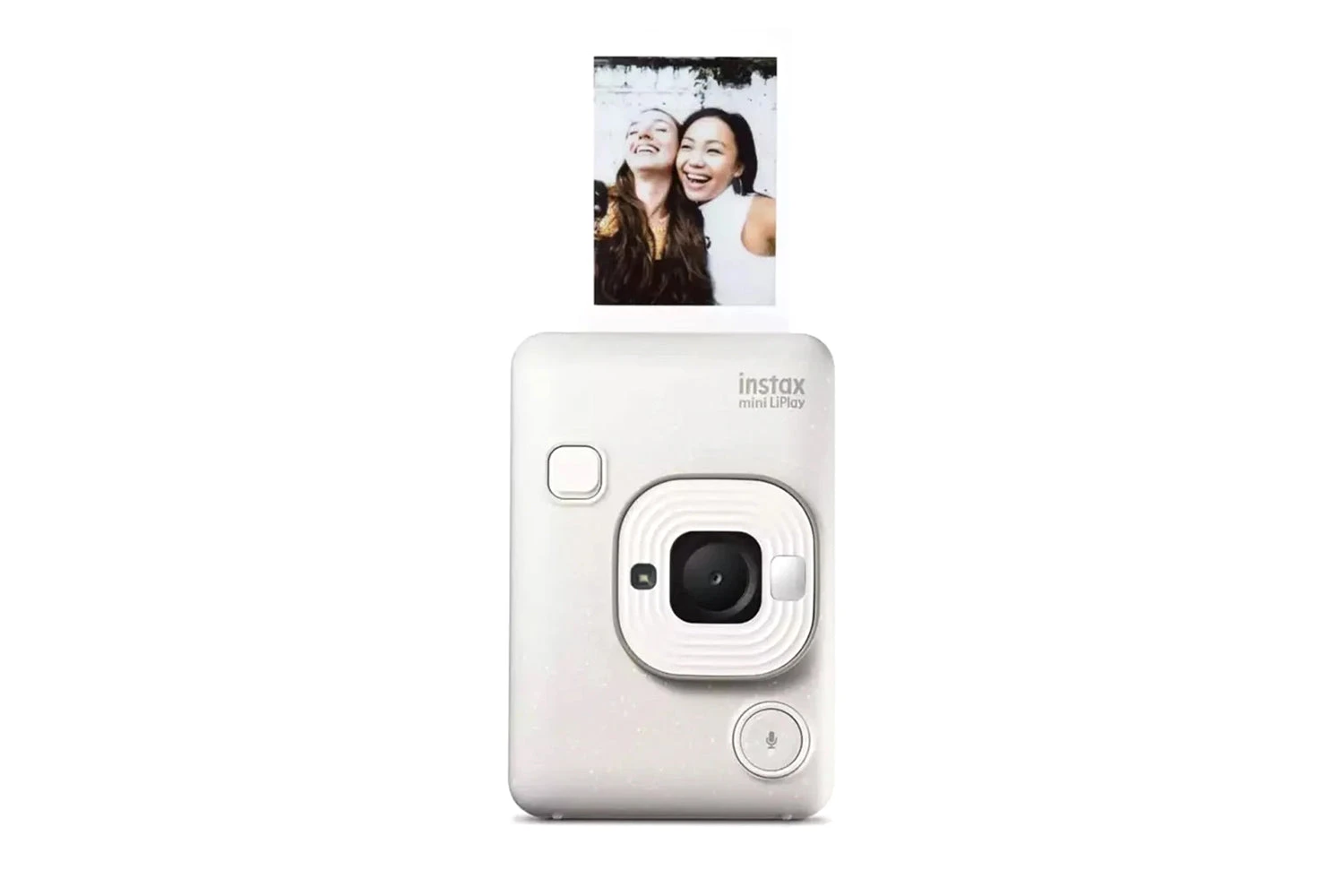 Fujifilm Instax Mini LiPlay Instant Camera Without Film | Misty White 4 Fujifilm Instax Mini LiPlay Instant Camera Without Film | Misty White - Image 2