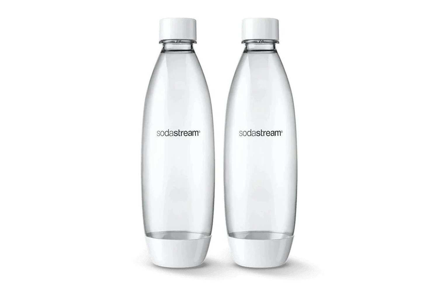 SodaStream 1L Slim Twin Pack Bottles | White 3 SodaStream 1L Slim Twin Pack Bottles | White