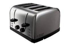 Russell Hobbs Futura 4 Slice Toaster | Stainless Steel