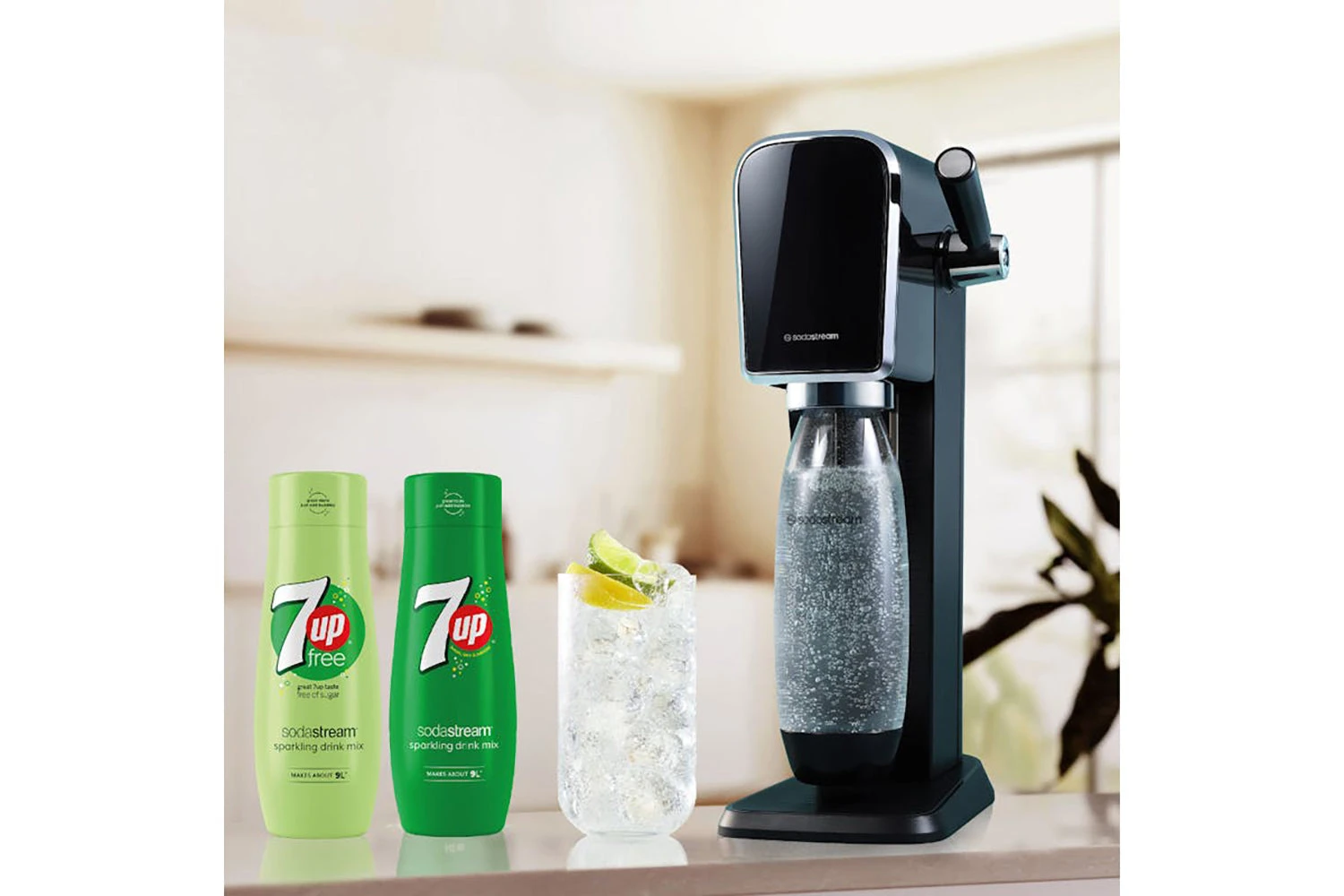 SodaStream 7UP Free Flavour | 440ml 4 SodaStream 7UP Free Flavour | 440ml - Image 2