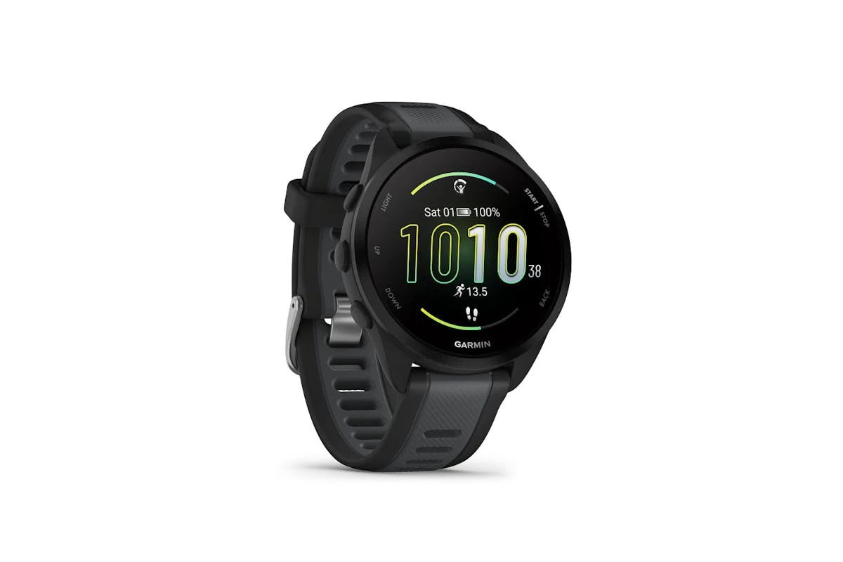 Garmin Forerunner 165 | 43mm | Black/Slate Grey 5 Garmin Forerunner 165 | 43mm | Black/Slate Grey - Image 3