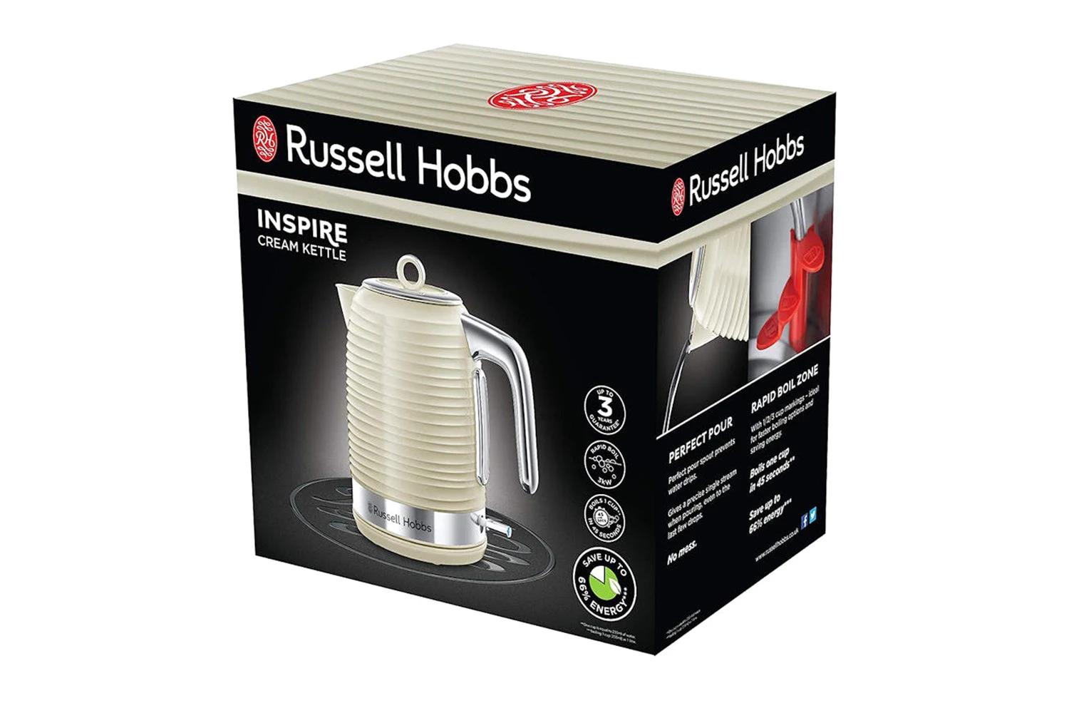 Russell Hobbs Russell-Hobbs-1-7l-Inspire-Electric-Kettle-24364-Cream 9 Russell Hobbs Russell-Hobbs-1-7l-Inspire-Electric-Kettle-24364-Cream - Image 7