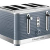 Russell Hobbs Inspire 4 Slice Toaster | 24383 | Grey