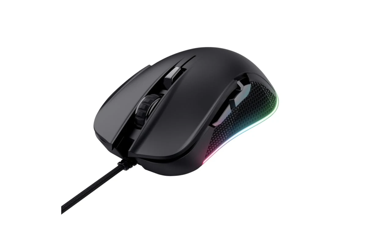 Trust GXT 922 YBAR Illuminated Gaming Mouse | 24729 | Black 4 Trust GXT 922 YBAR Illuminated Gaming Mouse | 24729 | Black - Image 2