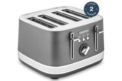 Morphy Richards 4-Slice Toaster | 248022 | Grey -Home Appliances 248022 1