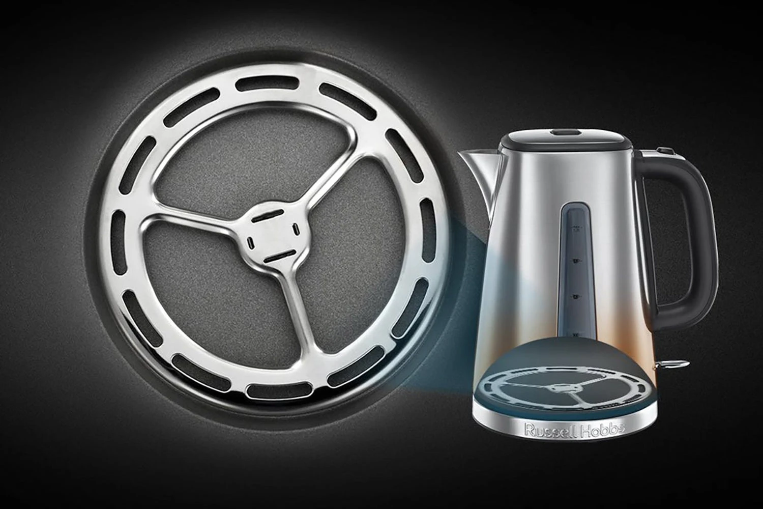 Russell Hobbs 1.7L Eclipse Kettle | 25113 | Copper Sunset 6 Russell Hobbs 1.7L Eclipse Kettle | 25113 | Copper Sunset - Image 4