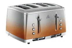 Russell Hobbs Eclipse 4 Slice Toaster | 25143 | Copper Sunset