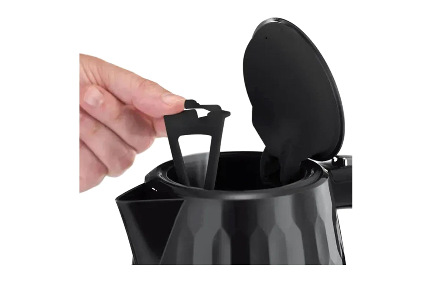 Russell Hobbs 1.7L Honeycomb Kettle | 26051 | Black 6 Russell Hobbs 1.7L Honeycomb Kettle | 26051 | Black - Image 4