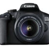 Canon® Canon EOS 2000D Digital SLR Camera With EF-S 18-55mm Lens | Black -Home Appliances 2728C009 1