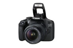 Canon® Canon EOS 2000D Digital SLR Camera With EF-S 18-55mm Lens | Black -Home Appliances 2728C009 2