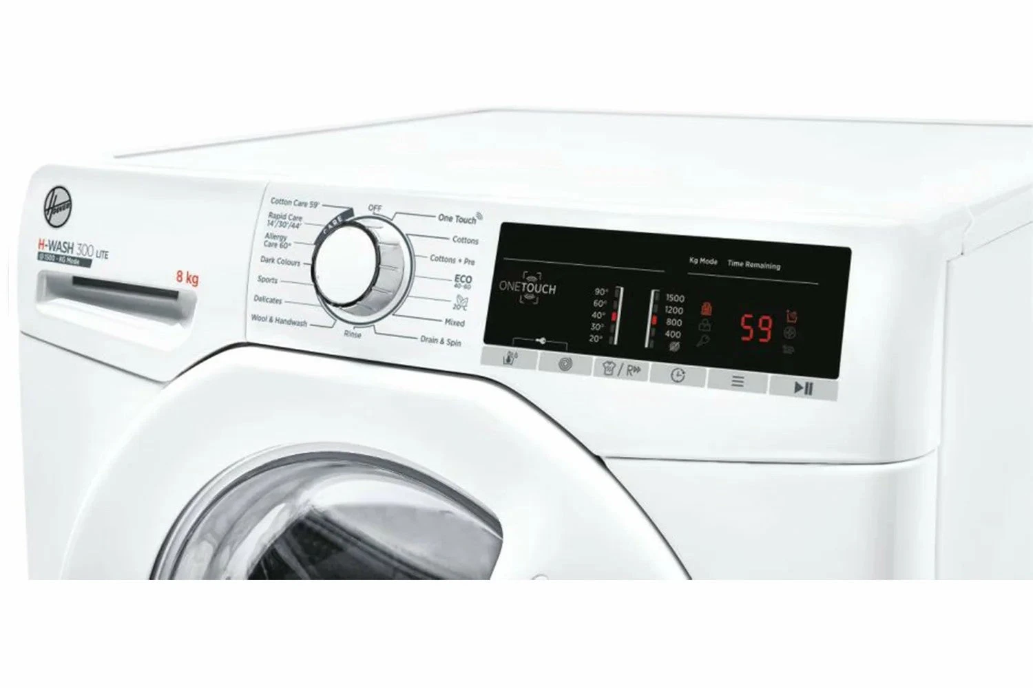 Hoover 8kg Freestanding Washing Machine | 31011244 5 Hoover 8kg Freestanding Washing Machine | 31011244 - Image 3