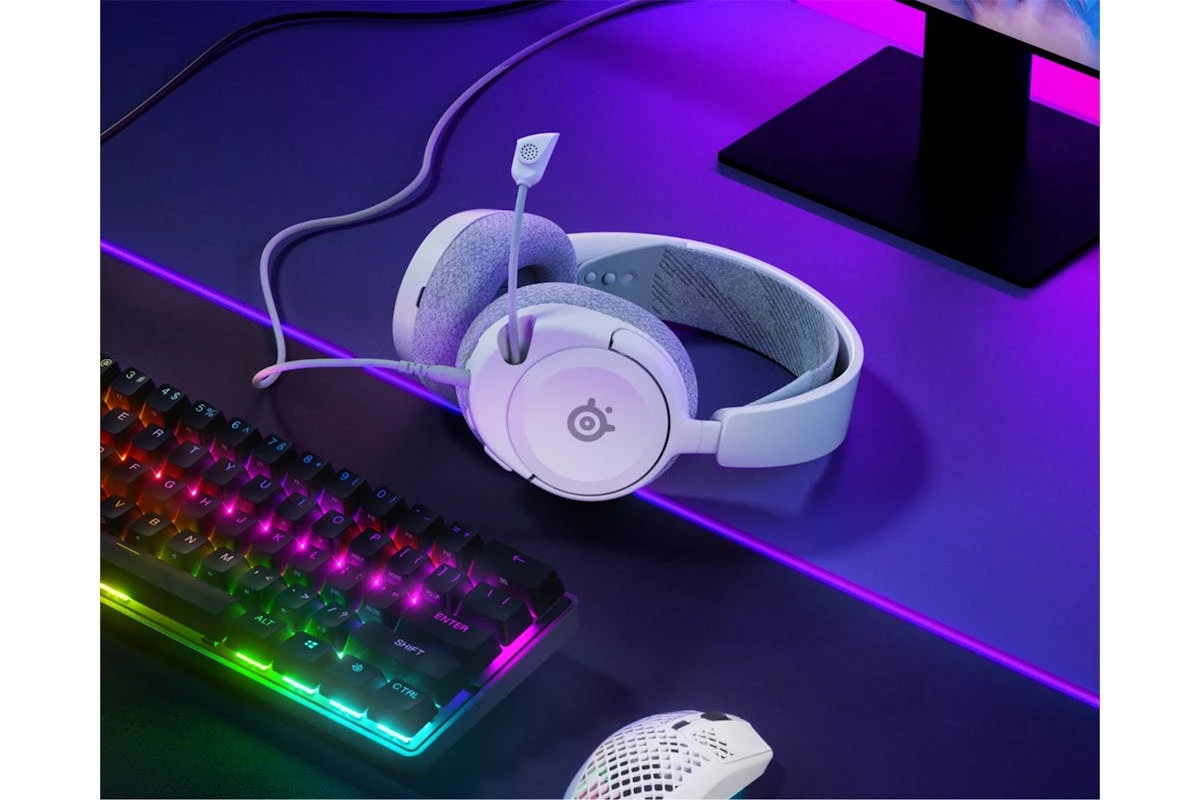 SteelSeries Arctis Nova 1 Gaming Headset | White 4 SteelSeries Arctis Nova 1 Gaming Headset | White - Image 2