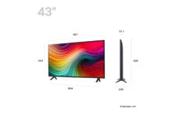 LG Nano81 43" 4K Ultra HD HDR Nanocell Smart TV (2024) | 43NANO81T6A.AEK 19 LG Nano81 43" 4K Ultra HD HDR Nanocell Smart TV (2024) | 43NANO81T6A.AEK -Home Appliances 43NANO81T6A.AEK 8