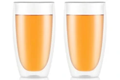 Bodum Pavina 450ml Double Wall Thermo Glass | 4560-10 | 2 Piece -Home Appliances 4560 10 3