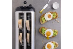 Dualit Long Slot Lite 4 Slice Toaster | 46025 | Gloss Black -Home Appliances 46025 4 21aa077f 9493 431f 94e7 af69721c8e12