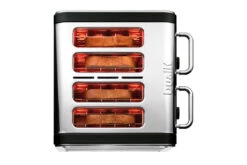Dualit Architect 4 Slice Toaster | Black/Stainless Steel -Home Appliances 46505 4 9b18558e 4294 4a56 8ee5 fec0e93ac275
