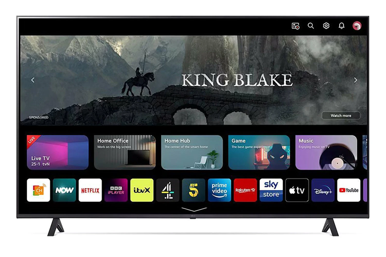 LG 50" UR78 UHD 4K Smart TV | 50UR78006LK.AEK 3 LG 50" UR78 UHD 4K Smart TV | 50UR78006LK.AEK