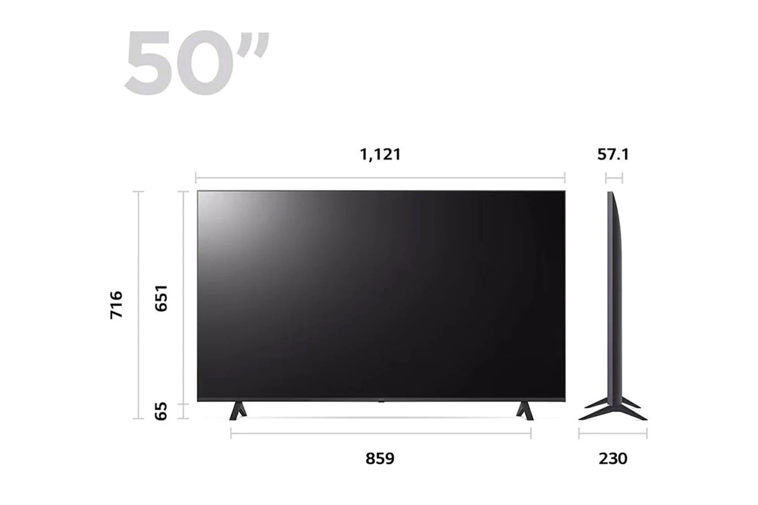 LG 50" UR78 UHD 4K Smart TV | 50UR78006LK.AEK 10 LG 50" UR78 UHD 4K Smart TV | 50UR78006LK.AEK - Image 8