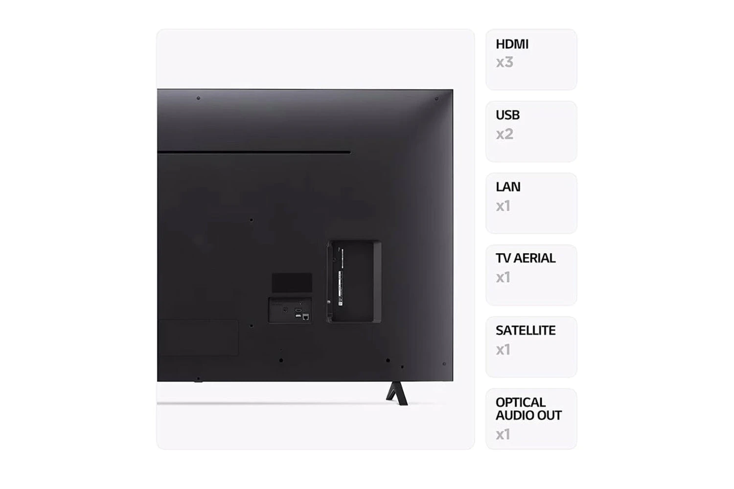 LG 50" UR78 UHD 4K Smart TV | 50UR78006LK.AEK 8 LG 50" UR78 UHD 4K Smart TV | 50UR78006LK.AEK - Image 6