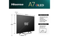 Hisense 55" A7N 4K QLED Smart TV | 55A7NQTUK 21 Hisense 55" A7N 4K QLED Smart TV | 55A7NQTUK -Home Appliances 55A7NQTUK 8