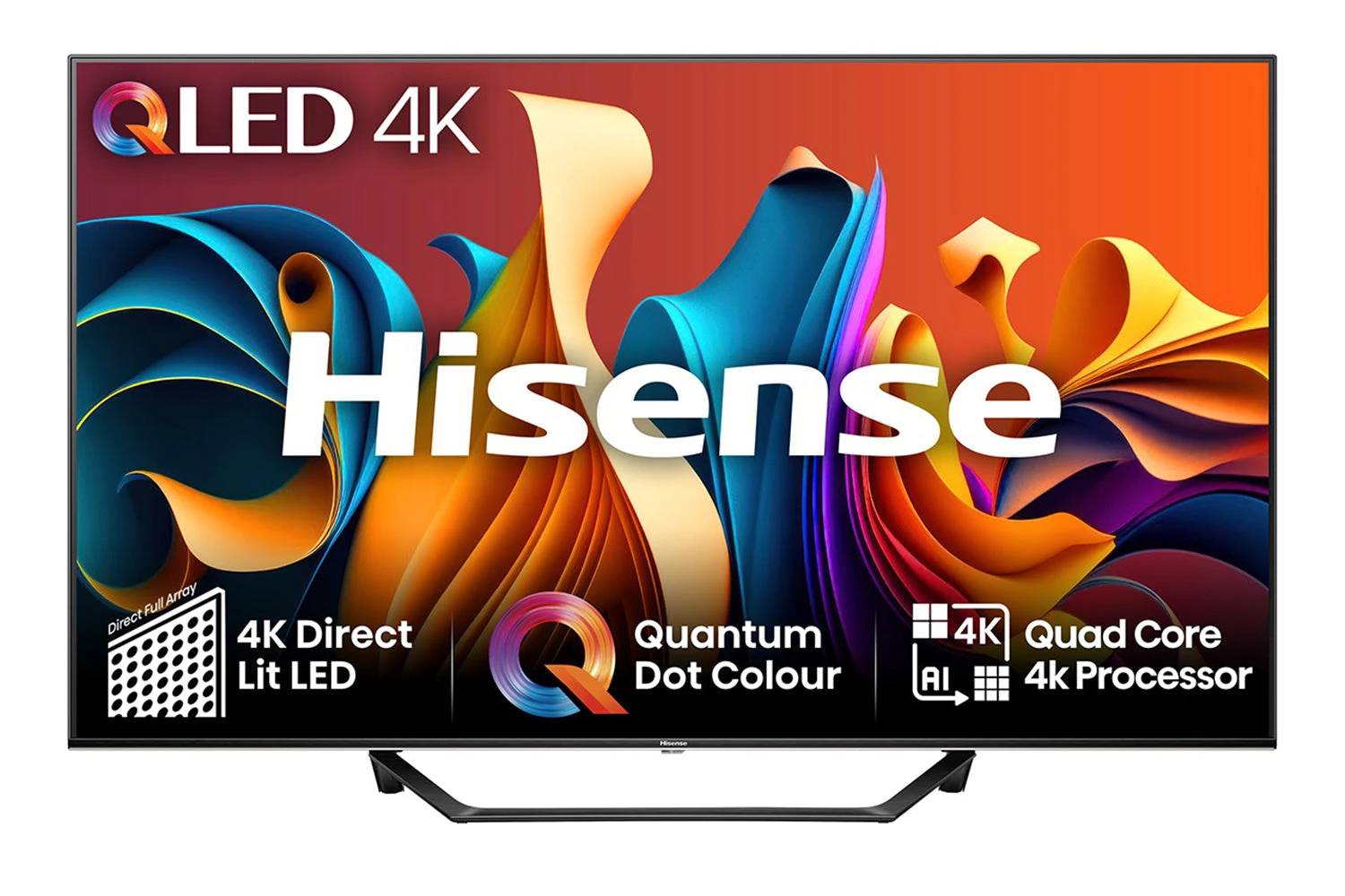 Hisense 55" A7N 4K QLED Smart TV | 55A7NQTUK 4 Hisense 55" A7N 4K QLED Smart TV | 55A7NQTUK - Image 2