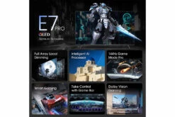 Hisense 55" E7NPRO 4K QLED Smart TV | 55E7NQTUKPRO -Home Appliances 55E7NQTUKPRO 3