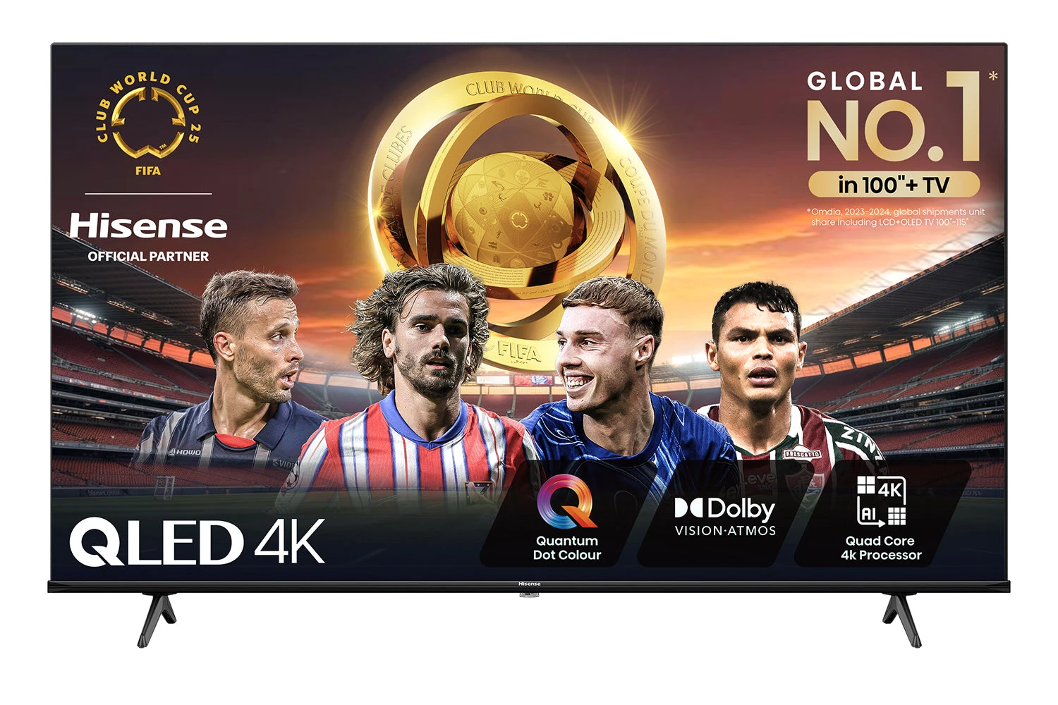 Hisense 55" E7N 4K QLED Smart TV | 55E7NQTUK 3 Hisense 55" E7N 4K QLED Smart TV | 55E7NQTUK