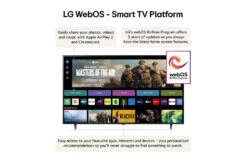 LG 55" QNED80 4K Ultra HD HDR Smart TV (2024) | 55QNED80T6A.AEK -Home Appliances 55QNED80T6A.AEK 3
