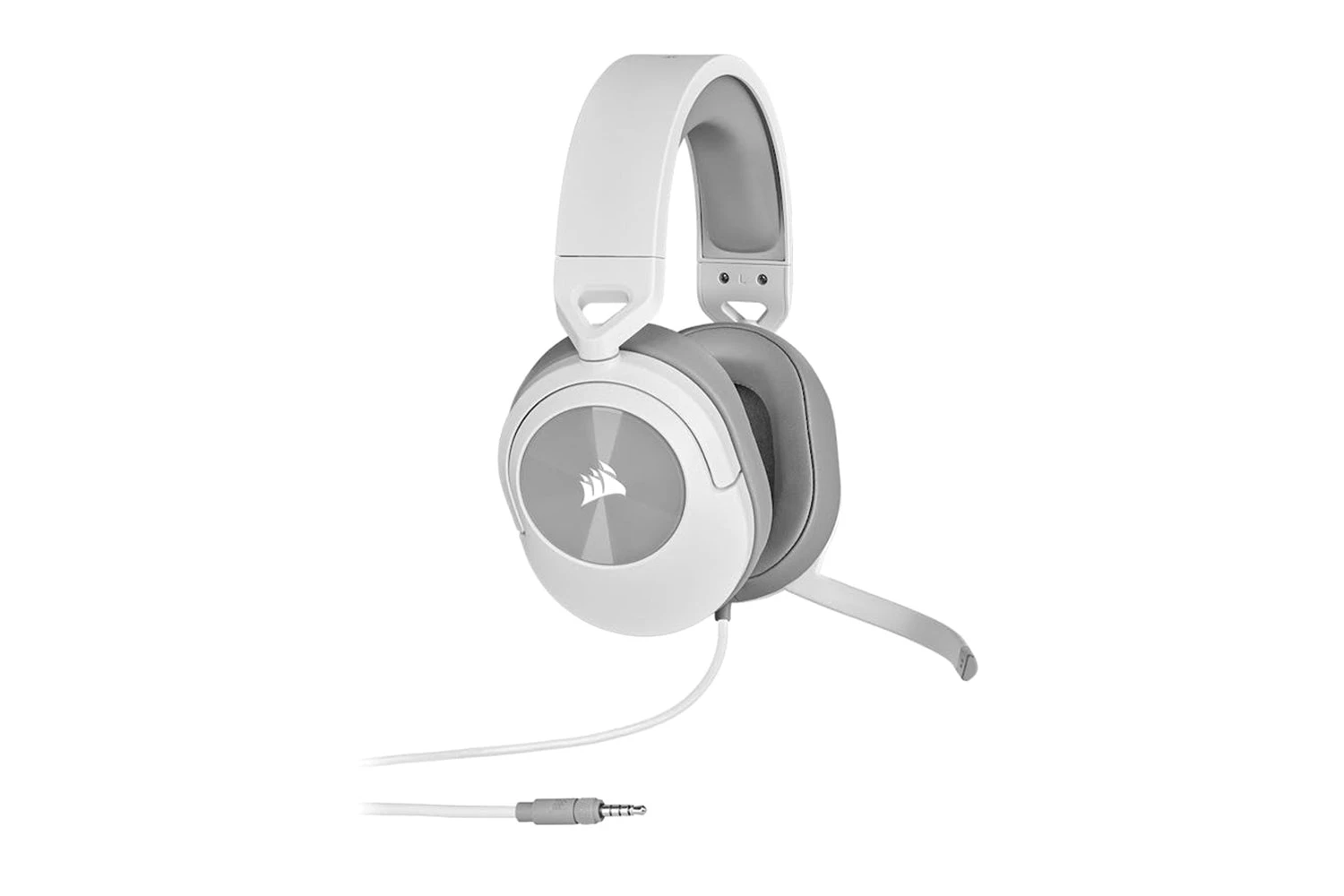 Corsair HS55 Stereo Wired Gaming Headset | White 4 Corsair HS55 Stereo Wired Gaming Headset | White - Image 2