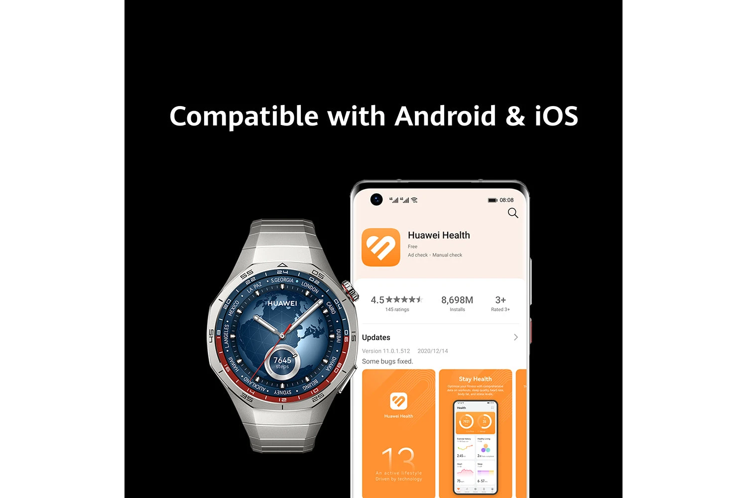 Huawei GT 5 Pro Smart Watch | 46 Mm | Titanium 8 Huawei GT 5 Pro Smart Watch | 46 Mm | Titanium - Image 6