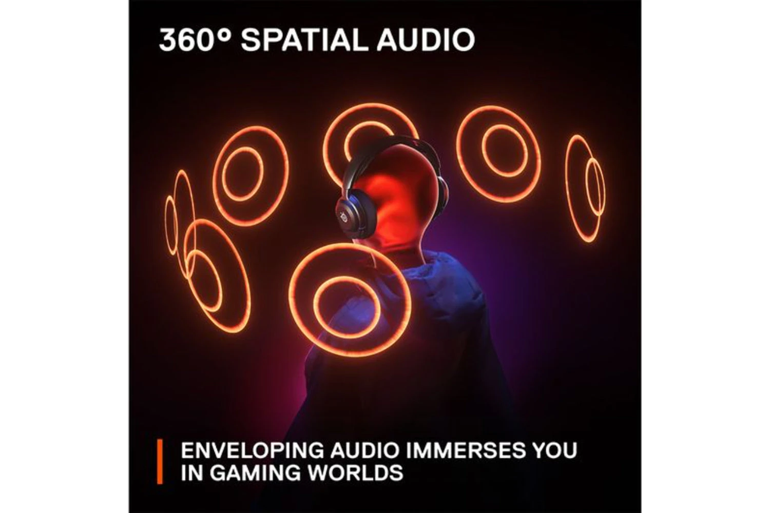 SteelSeries Arctis Nova 4P Wireless Gaming Headset | Black 10 SteelSeries Arctis Nova 4P Wireless Gaming Headset | Black - Image 8