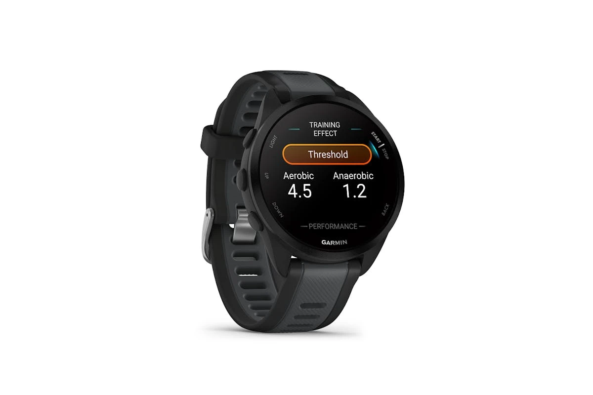 Garmin Forerunner 165 | 43mm | Black/Slate Grey 9 Garmin Forerunner 165 | 43mm | Black/Slate Grey - Image 7
