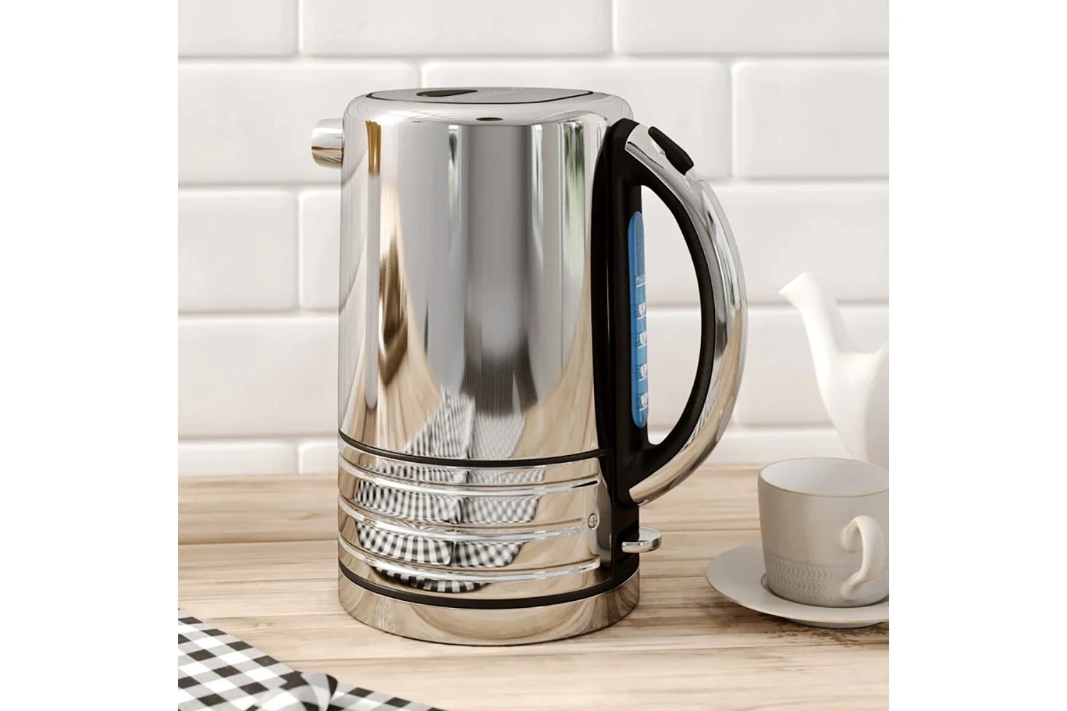 Dualit Architect 1.5L Kettle | 72905 | Brushed Stainless Steel/Black 9 Dualit Architect 1.5L Kettle | 72905 | Brushed Stainless Steel/Black - Image 7