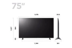 LG 75" UR78 UHD 4K Smart TV 17 LG 75" UR78 UHD 4K Smart TV -Home Appliances 75UR78006LK.AEK 4