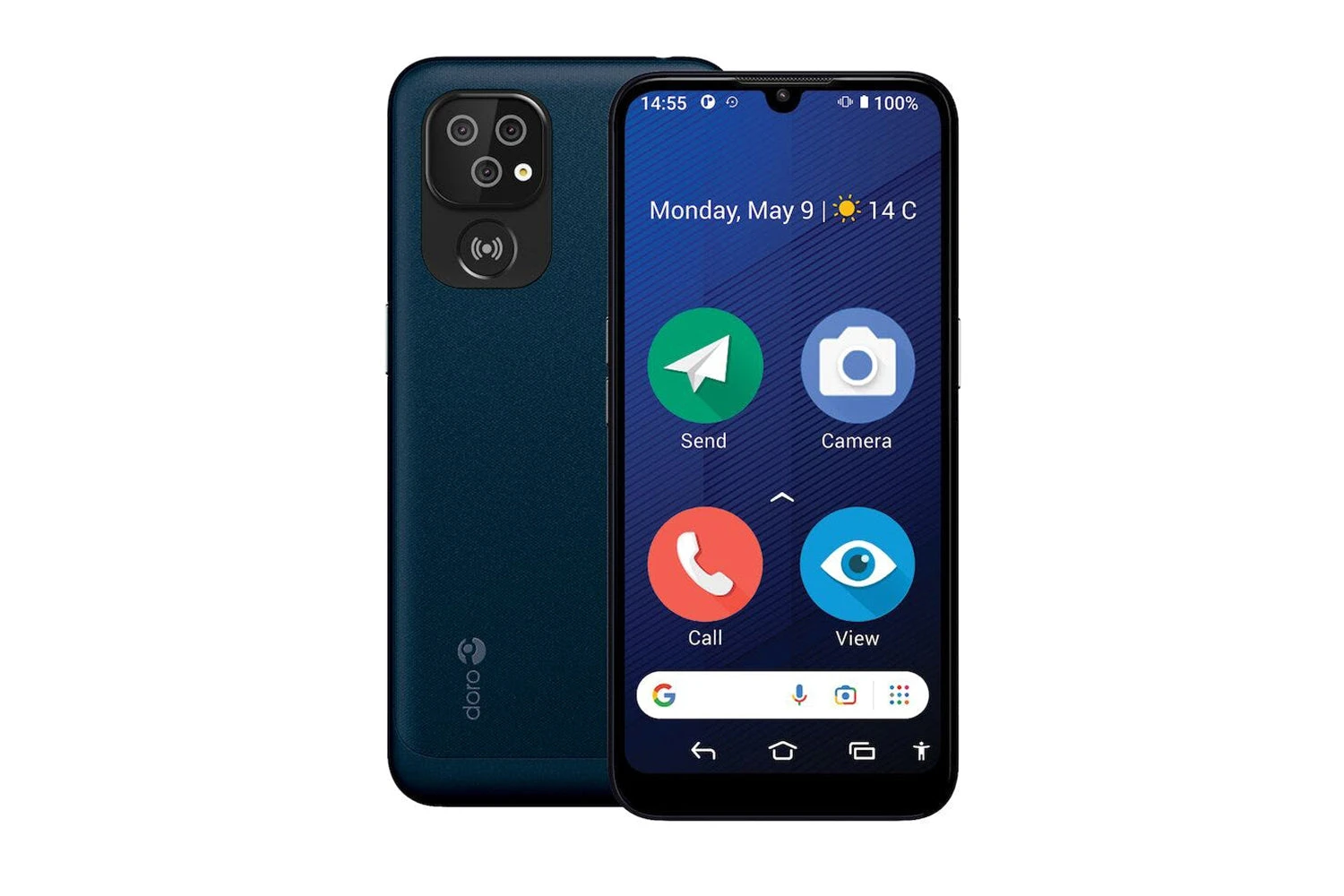 Doro 8200 Mobile Phone | Blue 3 Doro 8200 Mobile Phone | Blue