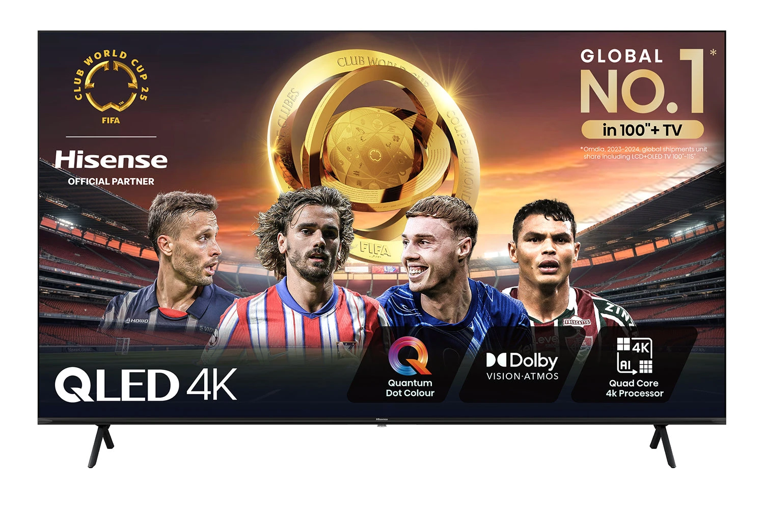 Hisense 85" E7N 4K QLED Smart TV | 85E7NQTUK 3 Hisense 85" E7N 4K QLED Smart TV | 85E7NQTUK