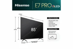 Hisense 85" E7NPRO 4K QLED Smart TV | 85E7NQTUKPRO -Home Appliances 9 Size 85 fa47e8c6 0a87 4dc4 b7af 545c94f3369c