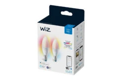 Wiz Candle C37 E14 Smart LED Bulb | 2 Pcs -Home Appliances 929002448842 10