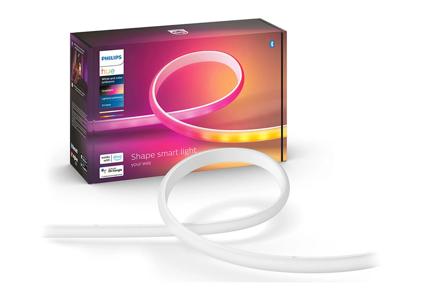 Philips Hue 2m Gradient Lightstrip | White 21 Philips Hue 2m Gradient Lightstrip | White - Image 19