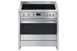 Smeg 90cm Classic Electric Induction Cooker | A1PYID-9 | Stainless Steel