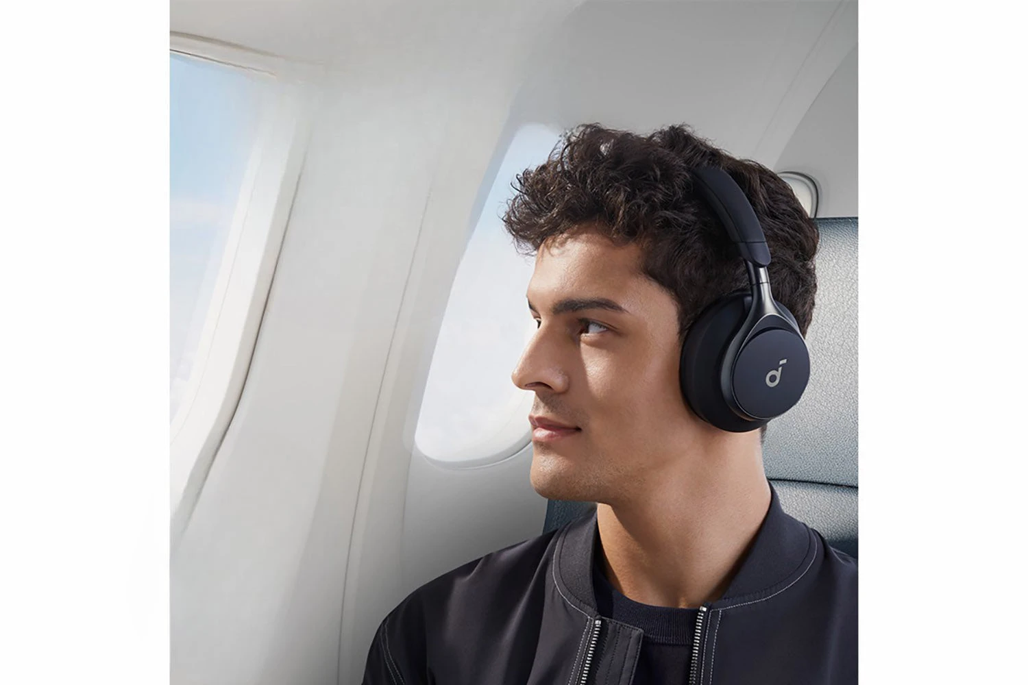 Anker Space One Over-Ear Wireless Active Noise Cancelling Headphones | Jet Black 4 Anker Space One Over-Ear Wireless Active Noise Cancelling Headphones | Jet Black - Image 2