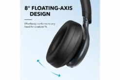 Anker Space One Over-Ear Wireless Active Noise Cancelling Headphones | Jet Black 13 Anker Space One Over-Ear Wireless Active Noise Cancelling Headphones | Jet Black -Home Appliances A3035G11 5